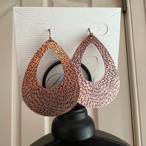 Copper Moon Earrings
